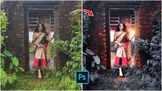 Photoshop Profesional Photo Editing Like DSLR Photo  Photoshop for Beginners [upl. by Zima]