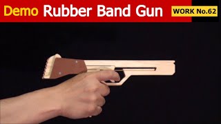 No62 Offsetholding 6 rounds Rubber Band Gun quotMONONOFFquot oggcraftjp [upl. by Ipoillak]