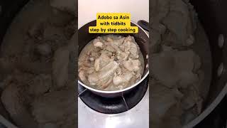 Adobo sa asin with tidbits pineapple  Pork Liempo recipe with pineapple [upl. by Oslec653]