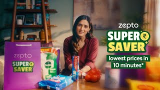 Zepto Super Saver ft lowest prices in 10 minutes [upl. by Niddala864]