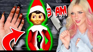 DO NOT CUT OPEN HAUNTED ELF ON THE SHELF DOLL AT 3AMbad idea [upl. by Erised]