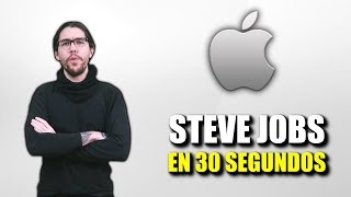 STEVE JOBS EN 30 SEGUNDOS [upl. by Nahshon]