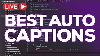 Building Best Auto Captions LIVE DAY UNKNOWN [upl. by Laefar]