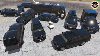 GTA 5  Presidential amp Secret Service Vehicles [upl. by Bess860]