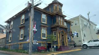 Driving Streets of Lunenburg in Nova Scotia 4K [upl. by Iht]