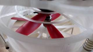 Contrarotating propellers Mod for the printable singlecopter 2 [upl. by Eelan42]