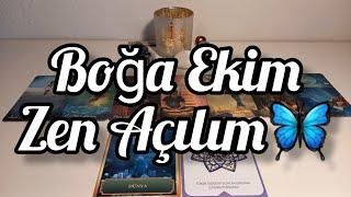 Boğa Burcu Ekim Zen Açılım 🦋 [upl. by Moureaux]