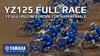 YZ125 bLU cRU Cup Superfinale FULL Race  MXoN Mantova 2021 [upl. by Yeclehc]