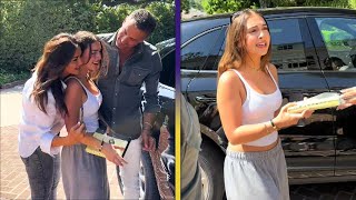 Kyle Richards Daughter Portia CRIES Over Luxury Car SURPRISE [upl. by Ateuqahs912]