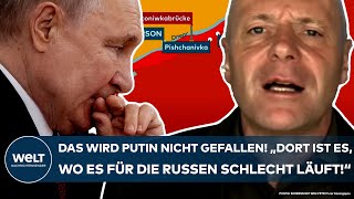 UKRAINEKRIEG Das wird Putin nicht gefallen quotDort ist es wo es für die Russen schlecht läuftquot [upl. by Adnohsar]