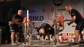 Biggest female bench press227kg in IPF historyWORLD RECORD [upl. by Llatsyrk]