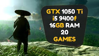 GTX 1050 Ti  i5 9400f  Test in 20 Games [upl. by Marja]