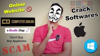 Crack Softwares Online 🚫 Scam Website on MacBookWindow Application [upl. by Eiramassenav166]