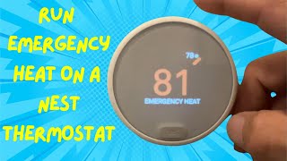 Nest Thermostat Emergency Heat Test Made EASY [upl. by Peirsen852]