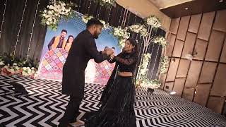 Chhattisgarh dance in Sangeet Umesh and Purva  Wedding Sangeet  Chhattisgarh Song [upl. by Neibaf631]