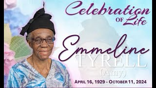 BUC Stony Hill  Homegoing Service For Emmeline Amy Tyrell  Nov 23 2024 [upl. by Nidraj]