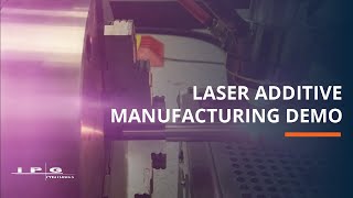 Laser Additive Manufacturing Demo [upl. by Ephrayim524]