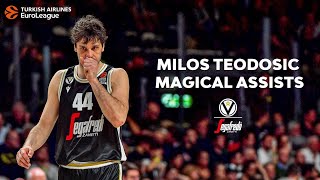 2 minutes 49 seconds of Milos Teodosic magic [upl. by Hgielak]