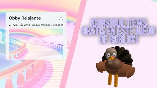 ¡CONSIGUE ACCESORIOS GRATIS EN ROBLOX CON ESTE JUEGO [upl. by Chao553]