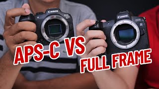 Pilih Mana Canon EOS R atau Canon R7 Full Frame vs APSC [upl. by Dorinda]