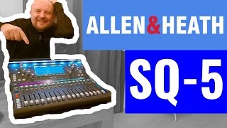 ► Allen amp Heath SQ5  Table de Mixage Numérique [upl. by Leandra]