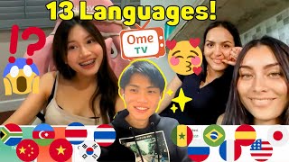 They Got SHOCKED When I Suddenly Spoke Their Native Language  OmeTV [upl. by Sadoff64]