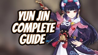 Yun Jin Support amp Sub DPS Build amp Guide  Genshin Impact [upl. by Enirolf]