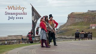 Whitby Steampunk weekend  July 2022 [upl. by Ylevol541]