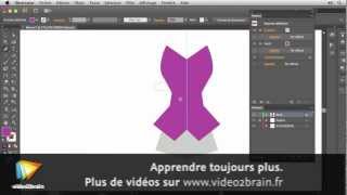 Adobe Illustrator CS6  Le miroir automatique [upl. by Obbard]