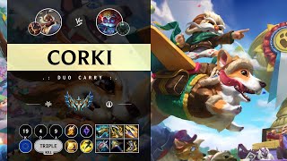 Corki ADC vs Heimerdinger  EUW Challenger Patch 1411 [upl. by Erdreid]