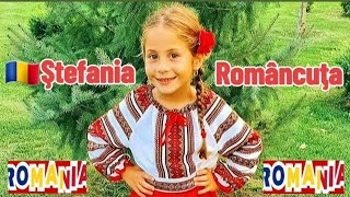 🔴StefaniaRomancuta ✨️🇷🇴👏Sunt o romancuta RomaniaBundita nouaO fata frumusica 1 Decembrie [upl. by Annoif]