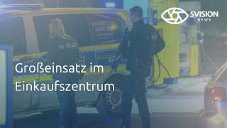 Großeinsatz im Einkaufszentrum MTZ  Verletzte nach Schlägerei und Schuss aus Gaspistole [upl. by Glori]