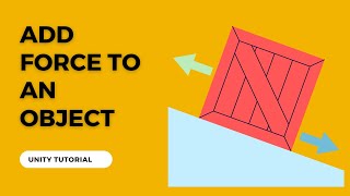 🚀 Adding Force to Objects in Unity Beginners Guide 💥🎮 [upl. by Aldo]