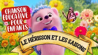 🎵 Le Hérisson et les Saisons 🎵 Chanson éducative pour enfants [upl. by Solita]