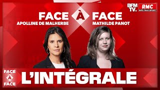 Linterview politique intégrale de Mathilde Panot sur RMC [upl. by Akirat]