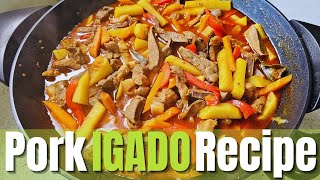 The Best Pork Igado Recipe Ni Manoy [upl. by Fassold]