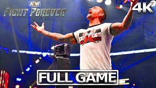 AEW FIGHT FOREVER Full Gameplay Walkthrough  No Commentary 【FULL GAME】4K 60FPS UHD [upl. by Haissi]