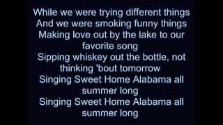 Kid Rock All Summer Long  Lyrics [upl. by Keraj]