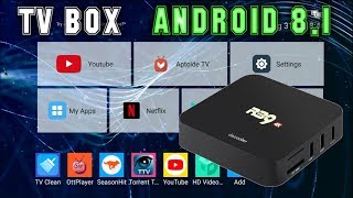 Smart TV BOX за недорого Android 81  Голосовое Управление Docooler R39 обзор [upl. by Yemane]