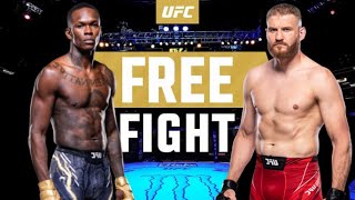 ISREAL ADESANYA vs JAN BLACHOWICZ  FULL FIGHT  FREE FIGHT  mma ufc [upl. by Ause]