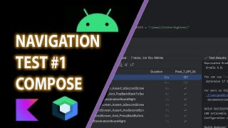 1 Navigation Test  Jetpack Compose [upl. by Adamo]