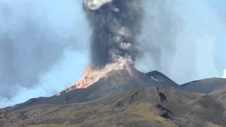 The 26 October 2013 paroxysm of Etnas New Southeast Crater [upl. by Enitnelav]