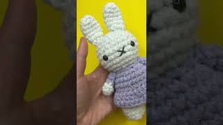 Miffy Bunny Crochet Pattern httpswwwredtedartcomcrochetbunnypattern [upl. by Ecirtra]