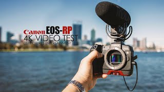 Canon EOSRP EOS RP 4K Video Test [upl. by Pedaias]