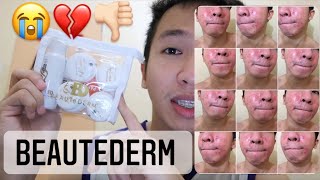 Beautederm Honest and Final Review Start to finish First time user First skin care Gone wrong [upl. by Ahsemaj]