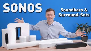 Sonos Soundbars  Kaufberatung zu allen Soundbars Sets amp Subwoofern [upl. by Chatwin]