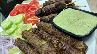 Seekh Kabab Recipe  old Delhi famous seekh Kabab recipe in 2 ways [upl. by Anitnatsnoc]