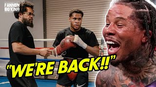 GOOD DEVIN HANEY RETURNS GERVONTA DAVIS FIGHT RUMORS SPREAD EDDIE HEARN HAS SOMETHING UP SLEAVE [upl. by Nahte]