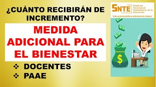 Medida adicional para el bienestar 😀 Incremento salarial 2023 Docentes y PAAE [upl. by Aser]