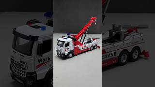 118 Alloy ObstacleClearing amp Rescue Wrecker Truck Diecast Model with Dual Hook amp Realistic Details [upl. by Iadam423]